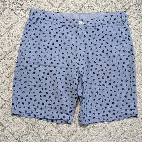 Polo Ralph Lauren Shorts Men's 34 Blue Ladybug All Over Print Golf Classic Fit - Picture 1 of 8